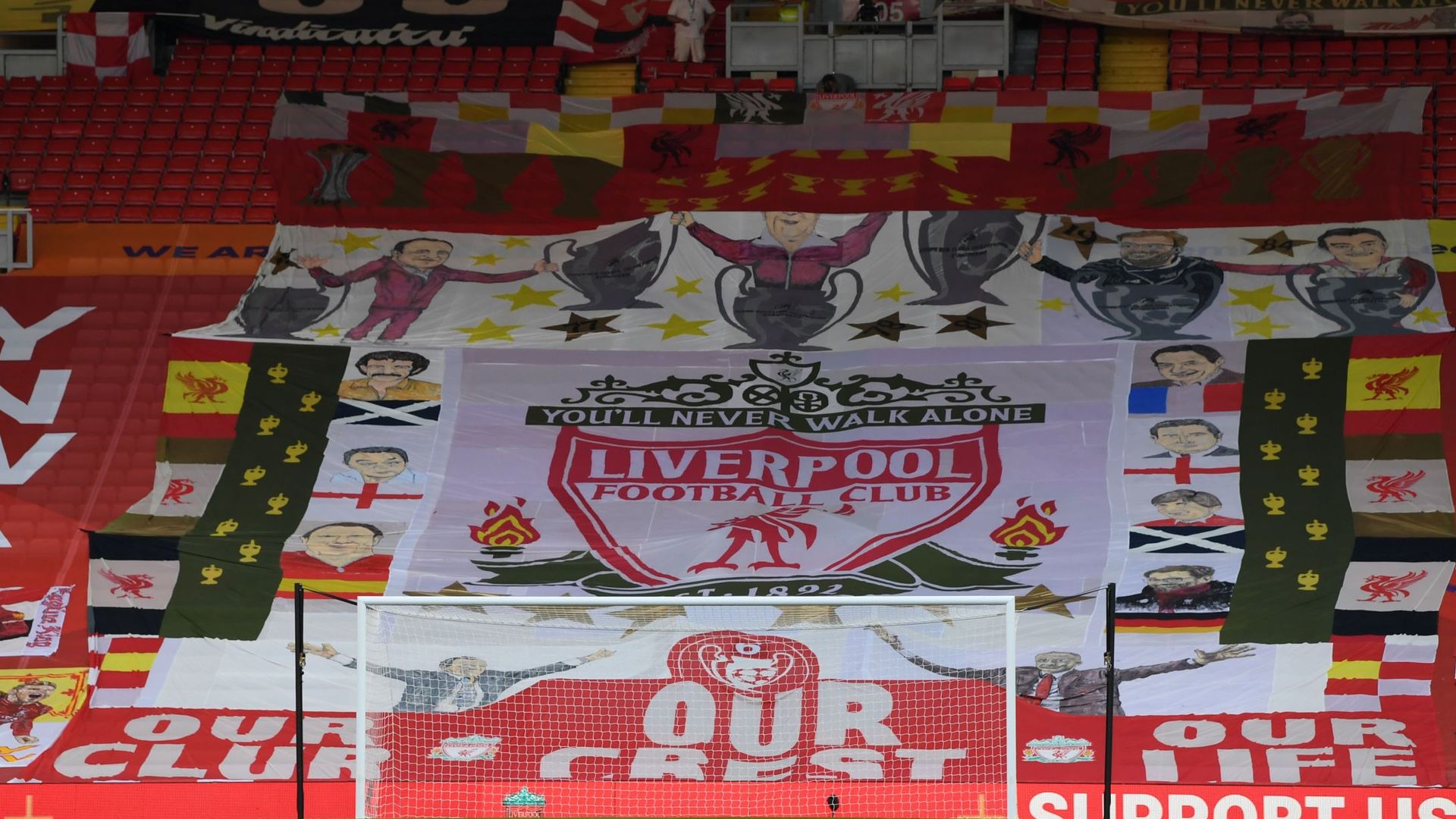 Liverpool fans urged to stay home for trophy lift