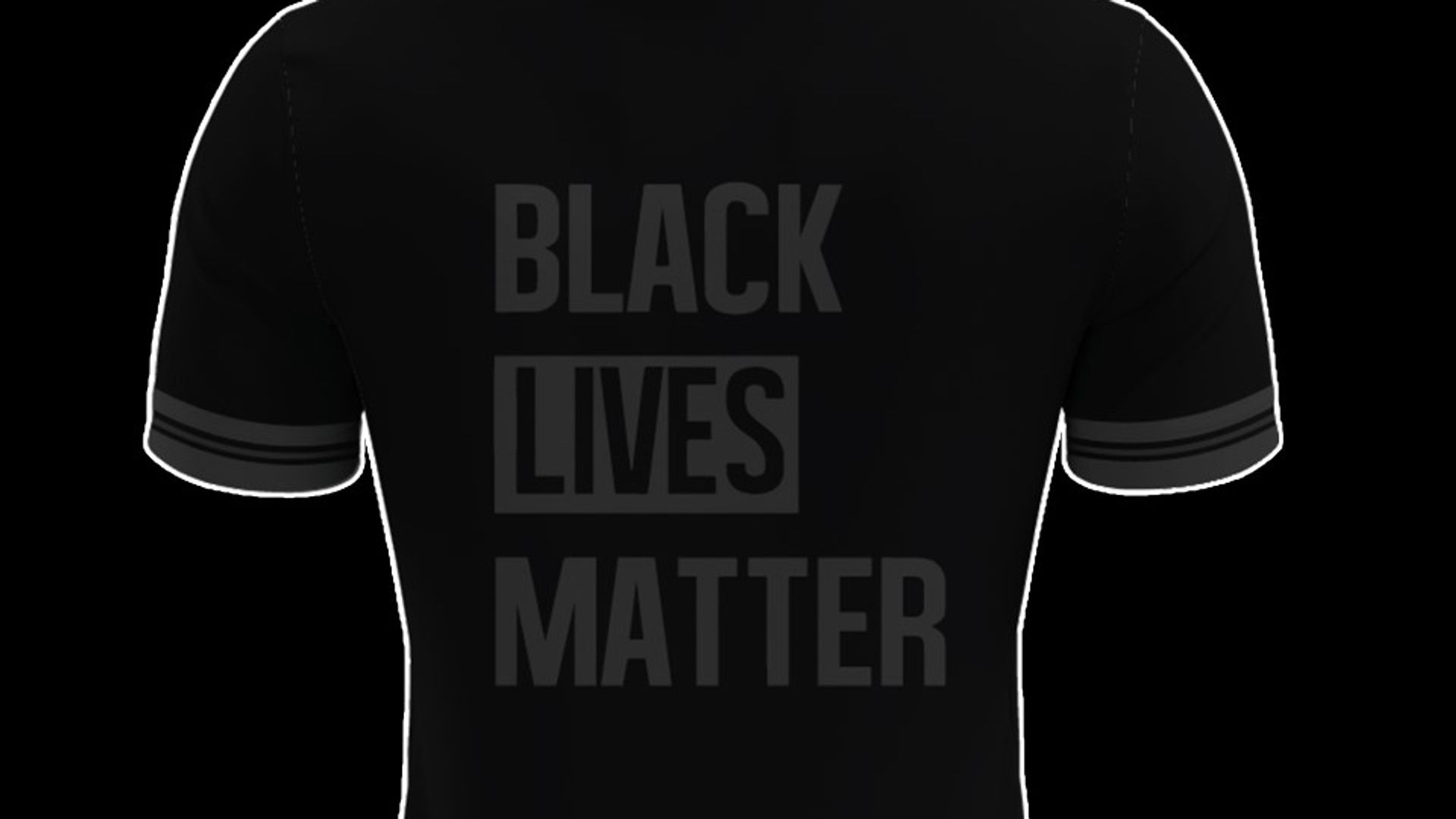 Warrington launch Black Lives Matter shirt