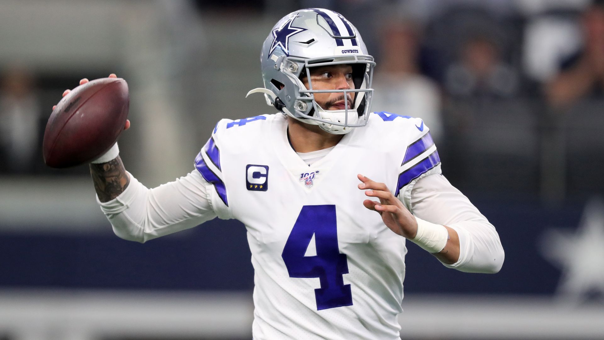 Cowboys' Prescott signs $31m franchise tag