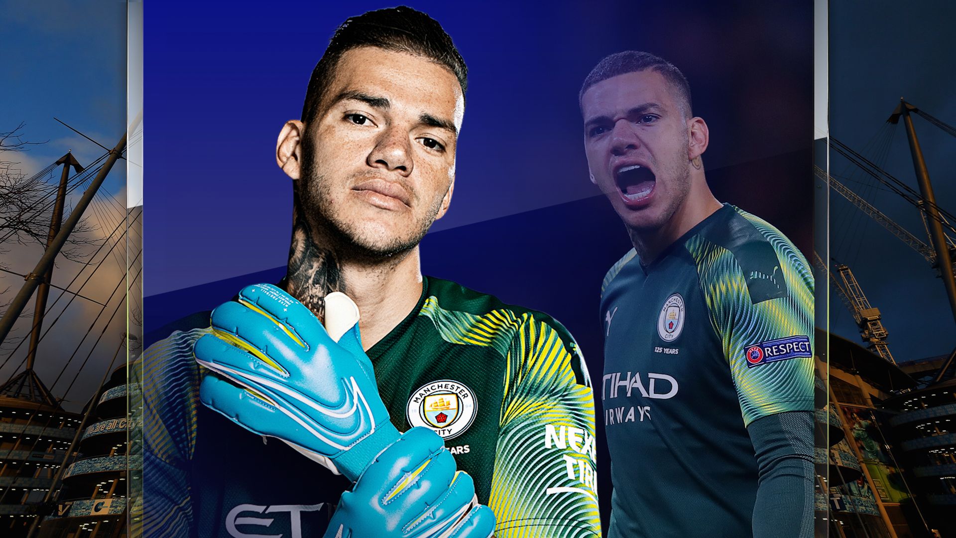 Man City's playmaker in goal