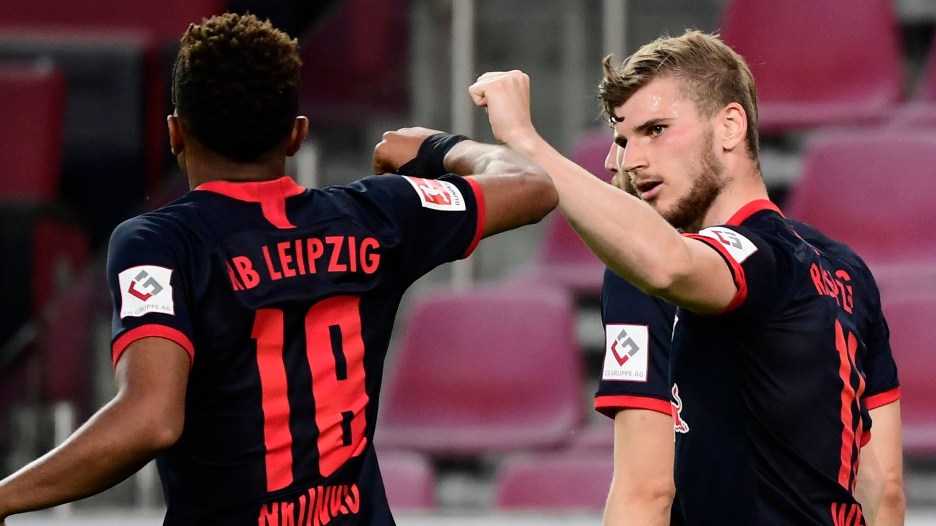 Werner on target as Leipzig return to third