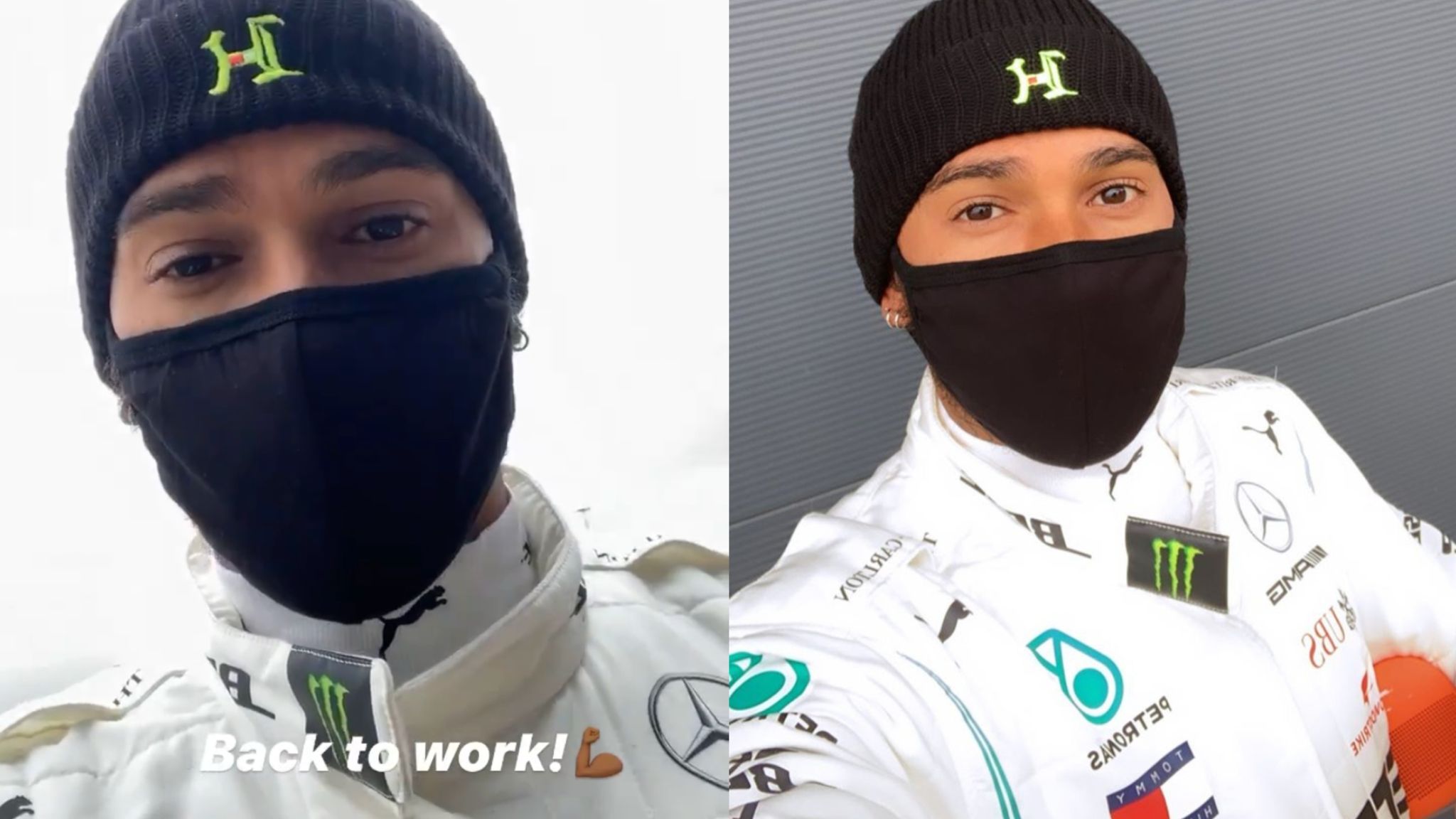 lewis hamilton beanie