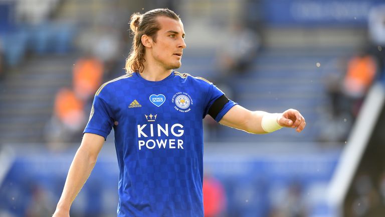 Caglar Soyuncu has had an impressive season for Leicester City