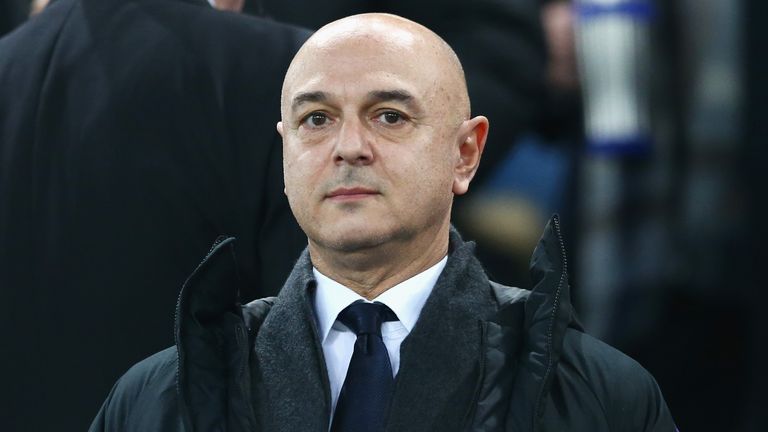 Mourinho says Daniel Levy wants the same as he does for Tottenham - "to win football matches and to try to win trophies"