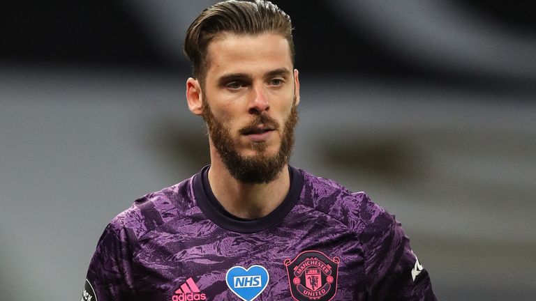 David de Gea was at fault for Tottenham's goal on Friday