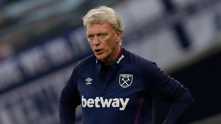 David Moyes says West Ham have faced two Champions League-quality teams since the season resumed
