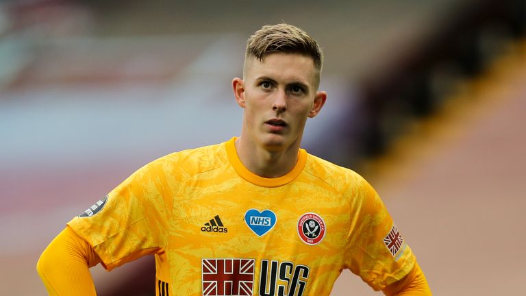 Schmeichel hopes Dean Henderson can continue to develop on loan at Sheffield United