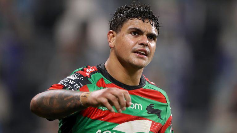 Latrell Mitchell was impressive at full-back for South Sydney