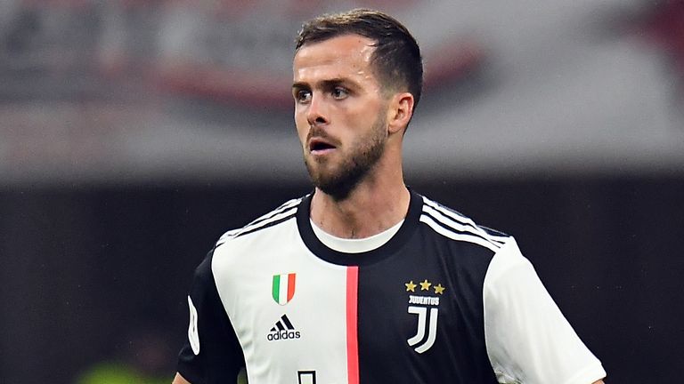 Pjanic won the Serie A title in his final season with Juventus 