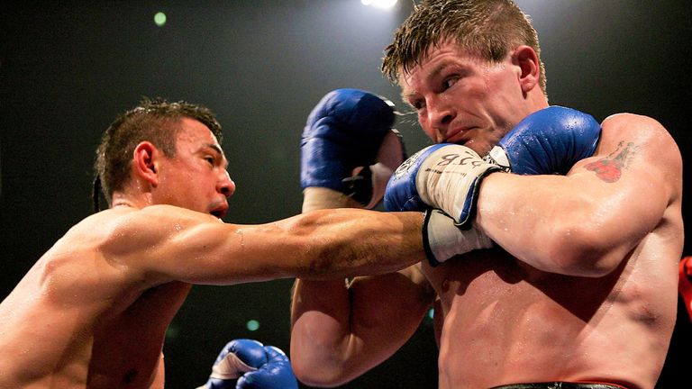 Hatton pounded Kostya Tszyu to a halt in the 11th round