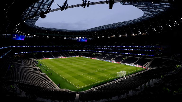El amistoso del viernes entre Tottenham y Norwich tuvo lugar a puerta cerrada en Hotspur Way