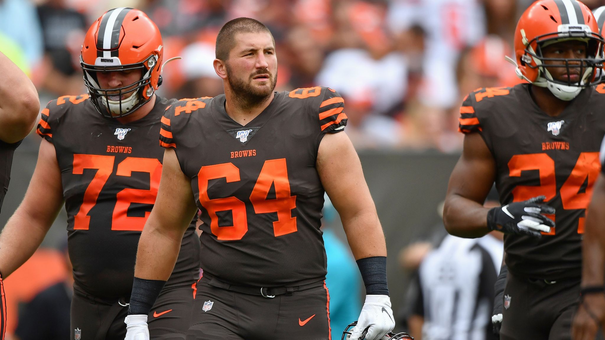 NFLPA president, Browns' JC Tretter tests positive for COVID-19