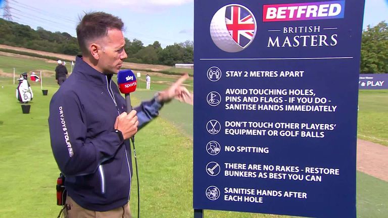 Nick Dougherty takes a closer look at the European Tour's health and safety protocols ahead of the return to tournament golf at the Betfred British Masters