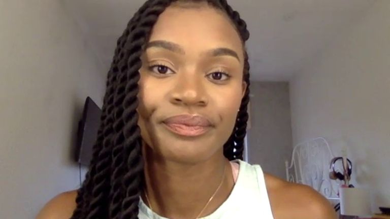 British sprinter Imani Lansiquot told Sky Sports News she was the victim of horrific racial abuse earlier this year 