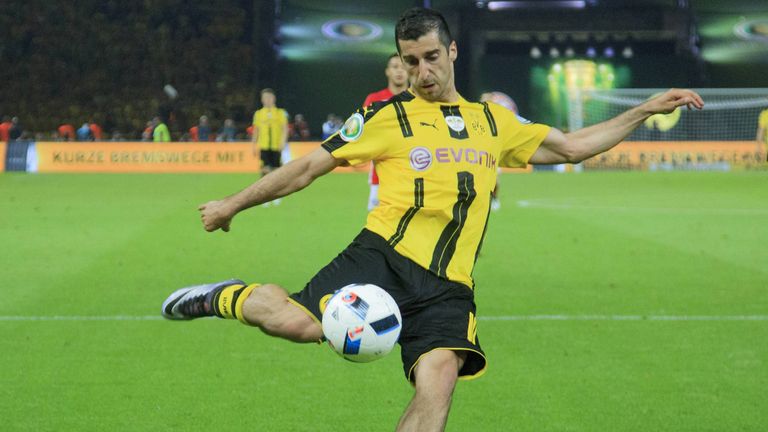 2016: Henrikh Mkhitaryan (Borussia Dortmund) - 5 Tore