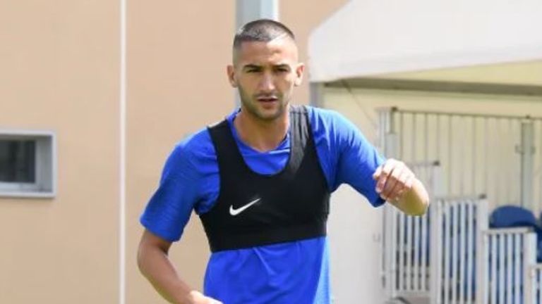 Hakim Ziyech is another new recruit at Stamford Bridge.  Image Credit: Chelsea FC