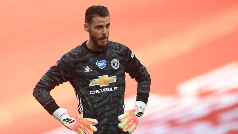 Manchester United goalkeeper David De Gea was at fault for Chelsea's second goal on Sunday