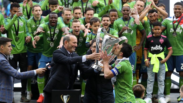 Seattle Sounders won the MLS Cup in November 2019