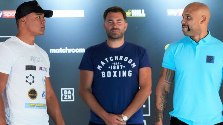 Fabio Wardley faces Vallily in Saturday's 'Fight Camp' live on Sky Sports