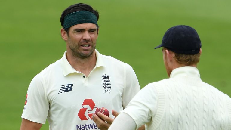James Anderson will hope he can still find swing despite the ban on using saliva to shine the ball