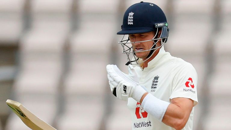 England made just 204 in their first innings of the first Test after winning the toss
