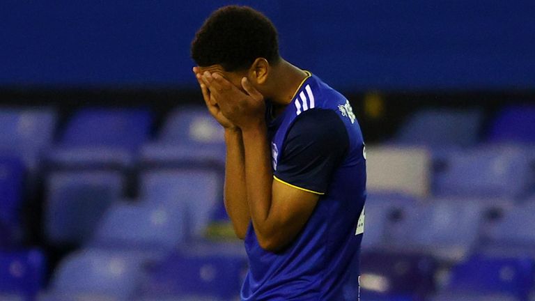 An emotional Bellingham said his goodbyes to Birmingham after the final whistle