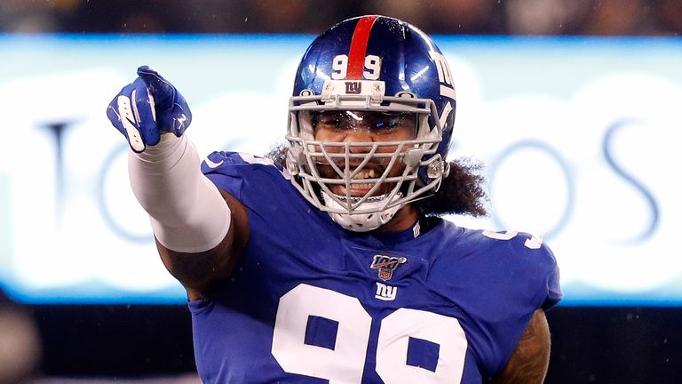 Williams was acquired by the Giants mid-way through last season