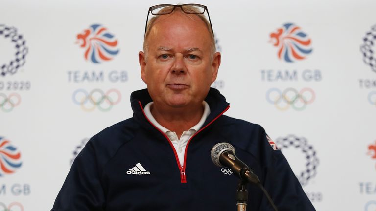 Team GB chef de mission Mark England says they will support athletes who choose to take a knee at the Tokyo Olympics