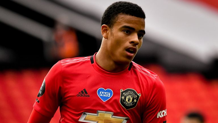 Mason Greenwood has scored 15 goals in all competitions for Manchester United so far this season