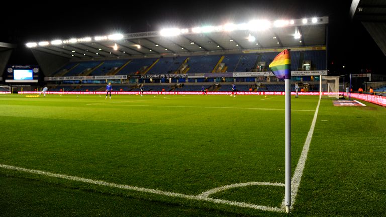 The Den has proudly shown its support for Stonewall's Rainbow Laces campaign in recent seasons