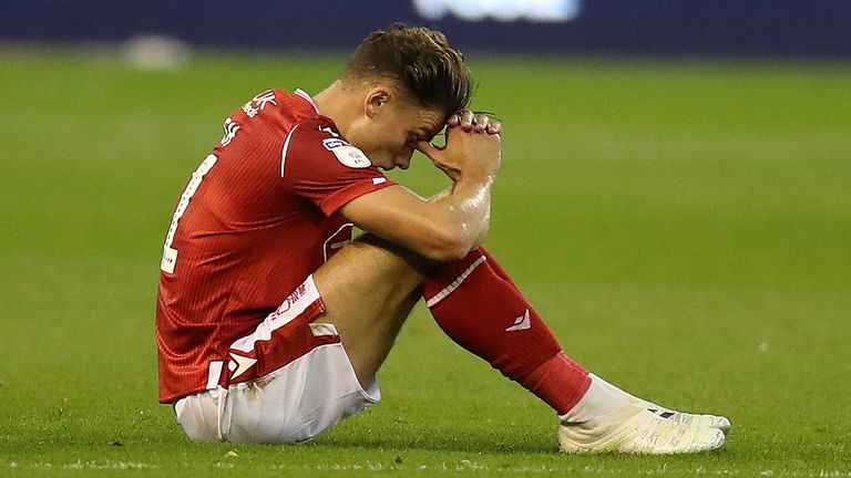 After being in the top-six since Boxing Day, Nottingham Forest fell at the last hurdle