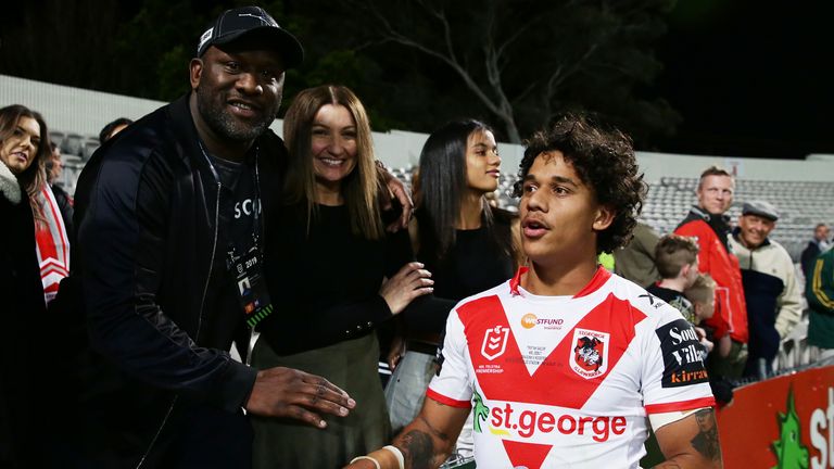 Sailor's son, Tristan Sailor, is a current St George Illawarra Dragons player in the NRL