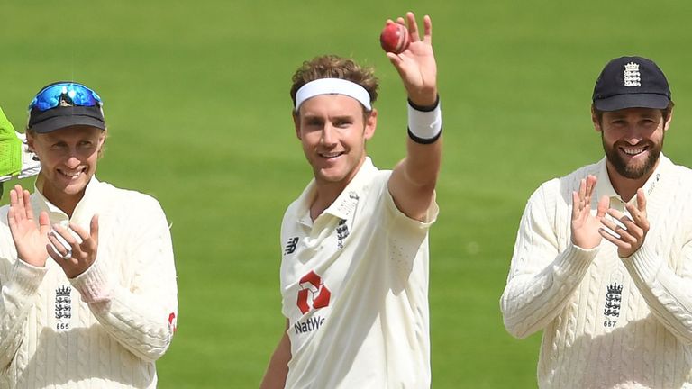 Broad dismissed Kraigg Brathwaite to join Test cricket's 500 club