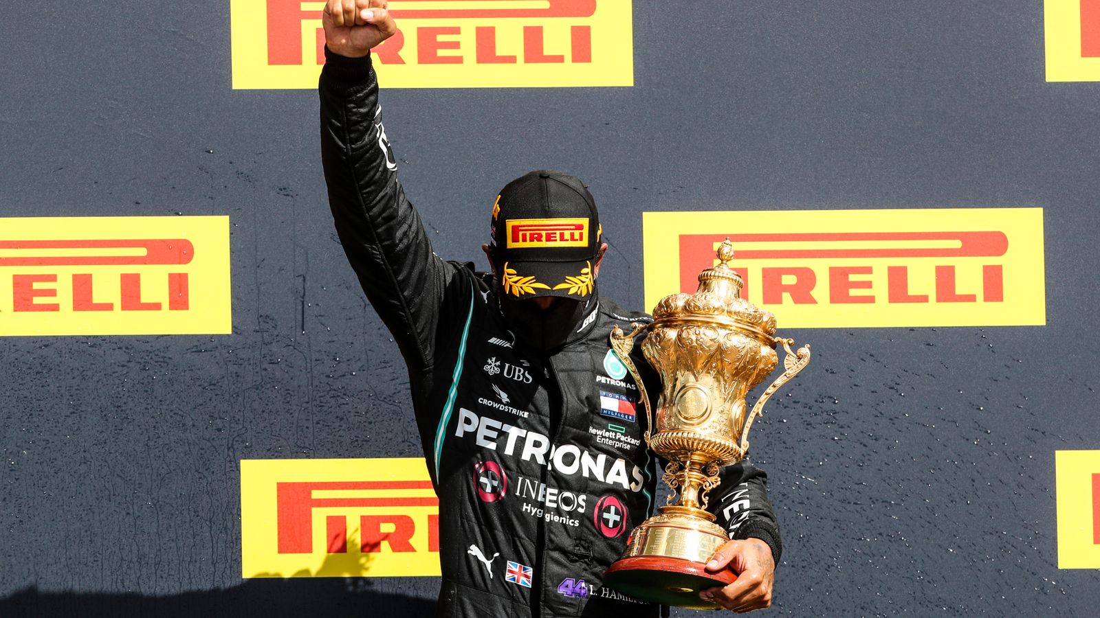 British GP: Lewis Hamilton Just Beats Max Verstappen Despite Late ...