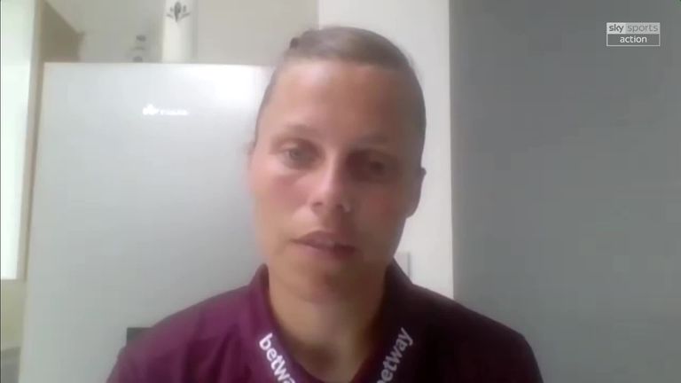 West Ham captain Gilly Flaherty says the club have provided the players with plenty of support during the coronavirus pandemic