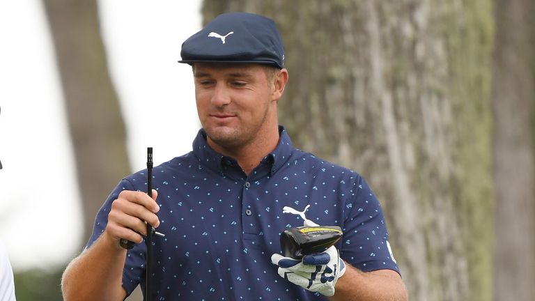 DeChambeau was permitted to reassemble his driver after calling for a new shaft