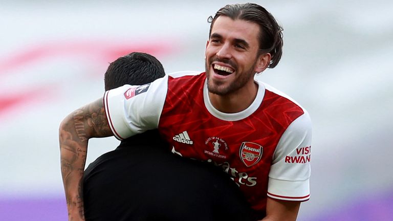 Dani Ceballos impressed for Arsenal at Wembley in the FA Cup final