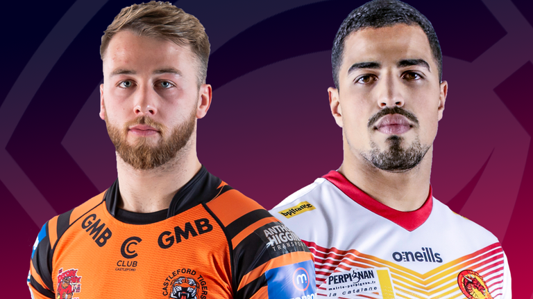 Castleford and Catalans kick off Saturday's Super League double-header