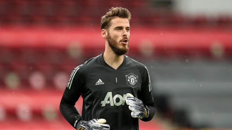 David de Gea will face competition from Henderson for the number one shirt next season