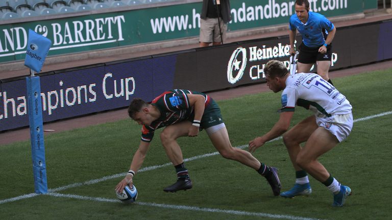 David Williams touches down for the Tigers