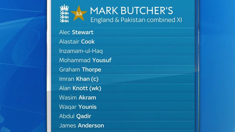 Cricket Debate's all-time England-Pakistan XI