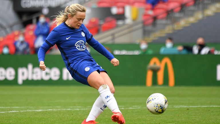 Erin Cuthbert is in contention for Young Player of the Year