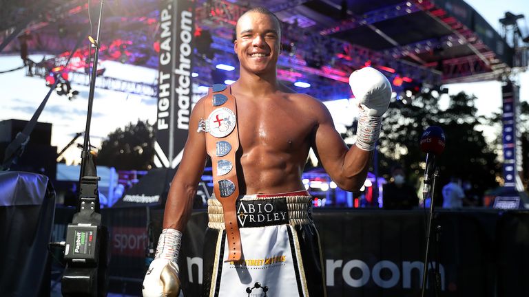 Wardley claimed the English heavyweight title