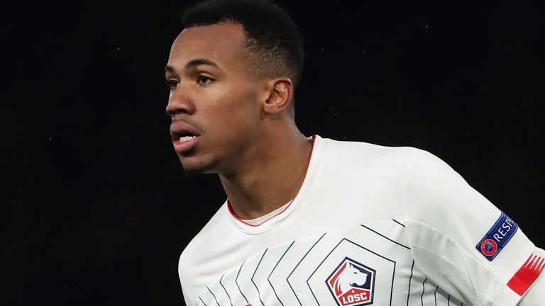 Gabriel played for Lille in the Champions League last season