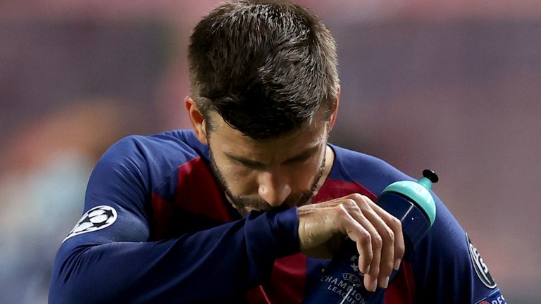 Gerard Pique has offered to leave Barcelona if it will improve the club