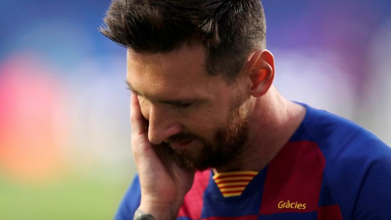 Lionel Messi is said to be weighing up his future
