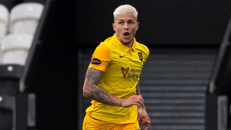 Lyndon Dykes scored 11 goals for Livingston last season before it was cut short due to the coronavirus pandemic