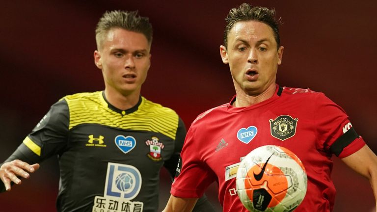 Matic a participé à chacun des neuf derniers matchs de United en Premier League après le redémarrage de la saison