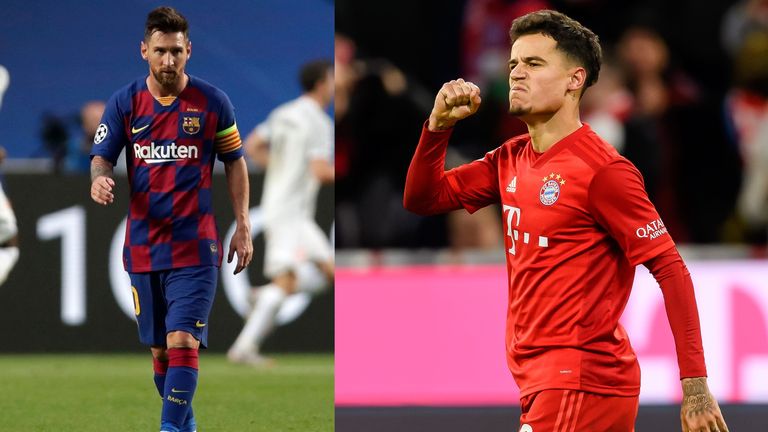 Lionel Messi and Philippe Coutinho could be team mates again at Barcelona next season