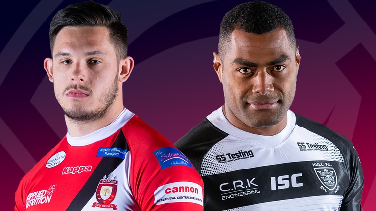 Salford and Hull kick off Sunday's Super League triple-header